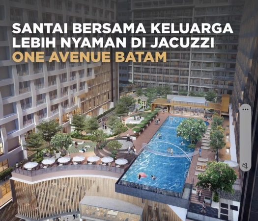 THE ONE AVENUE BATAM ( THE SOUTH CONDO APARTMENT ), FULLY FURNISHED