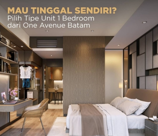 THE ONE AVENUE BATAM ( THE SOUTH CONDO APARTMENT ), FULLY FURNISHED