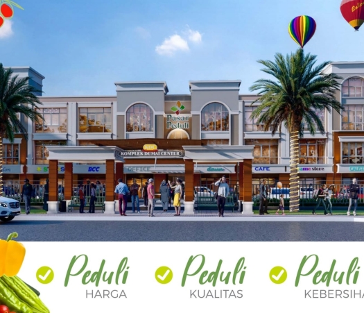 KOMPLEK DUMAI CENTER DAN PASAR MODERN PERTAMA DI KOTA DUMAI
