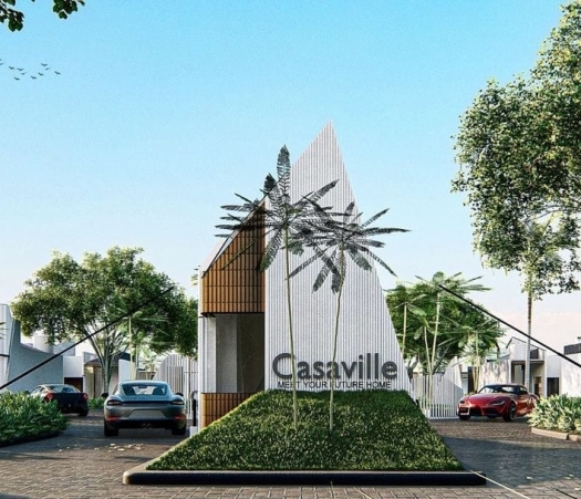 HUNIAN CLUSTER MEWAH TYPE 54/112,5m2, TENGAH KOTA